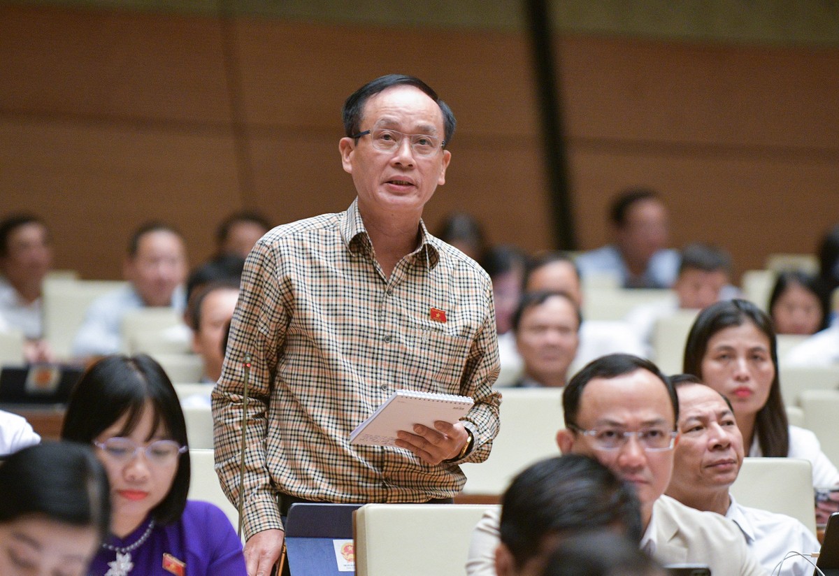 Đại biểu Vũ Xuân Hùng (đoàn Thanh Hoá)