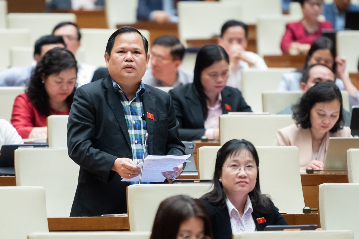 ĐBQH Nguyễn Duy Thanh (đoàn Cà Mau)