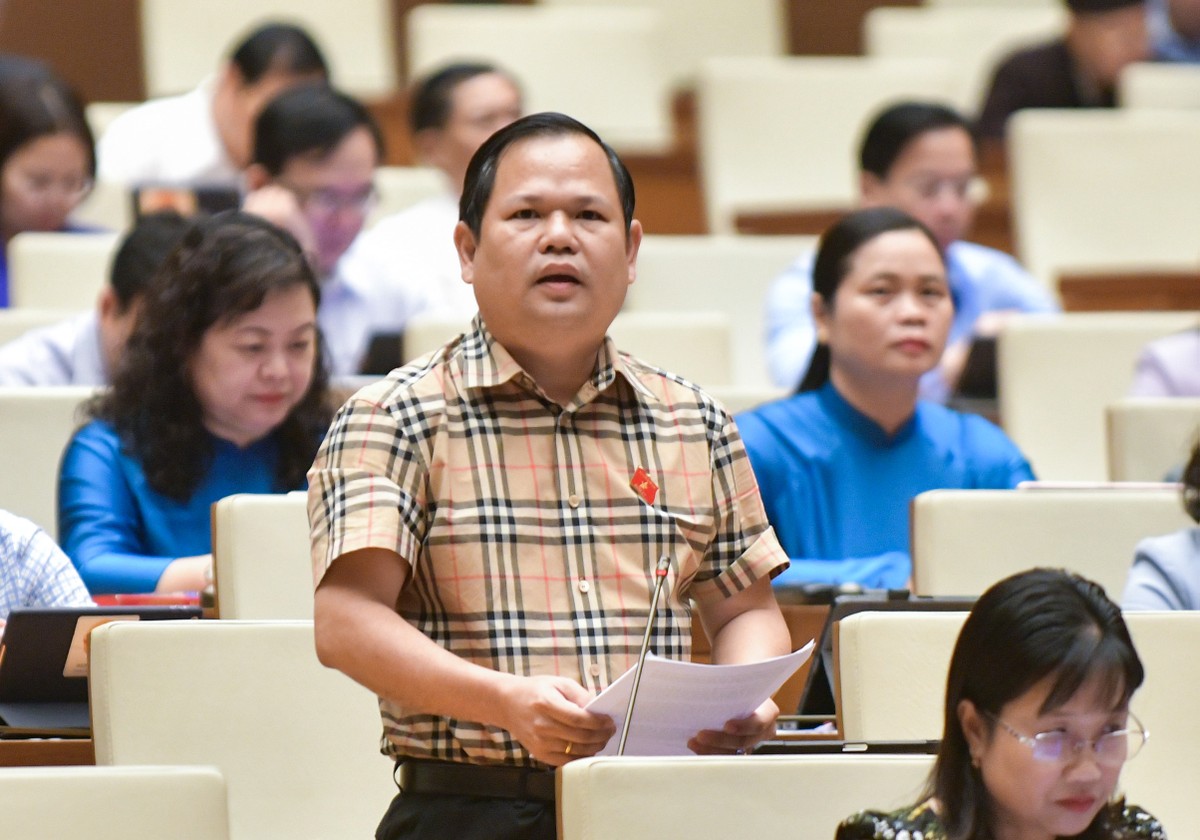 Đại biểu Nguyễn Duy Thanh, đoàn Cà Mau