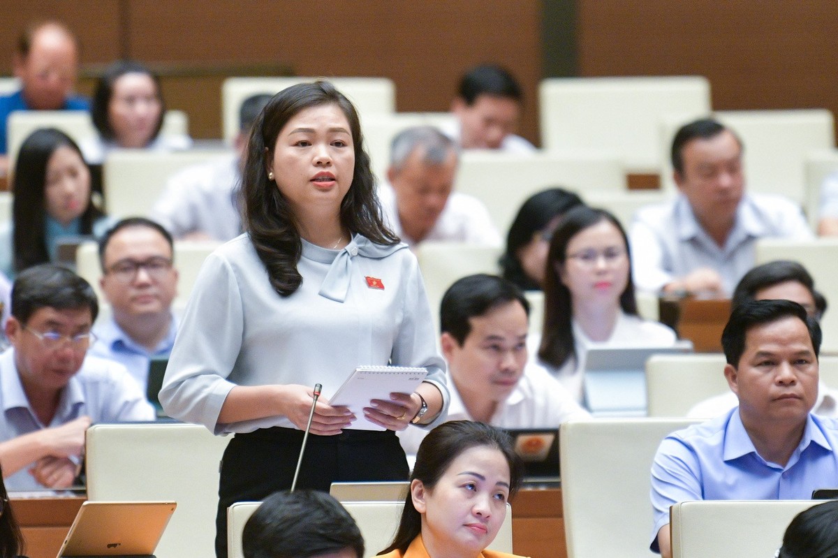 Đại biểu Đoàn Thị Lê An (đoàn Cao Bằng)