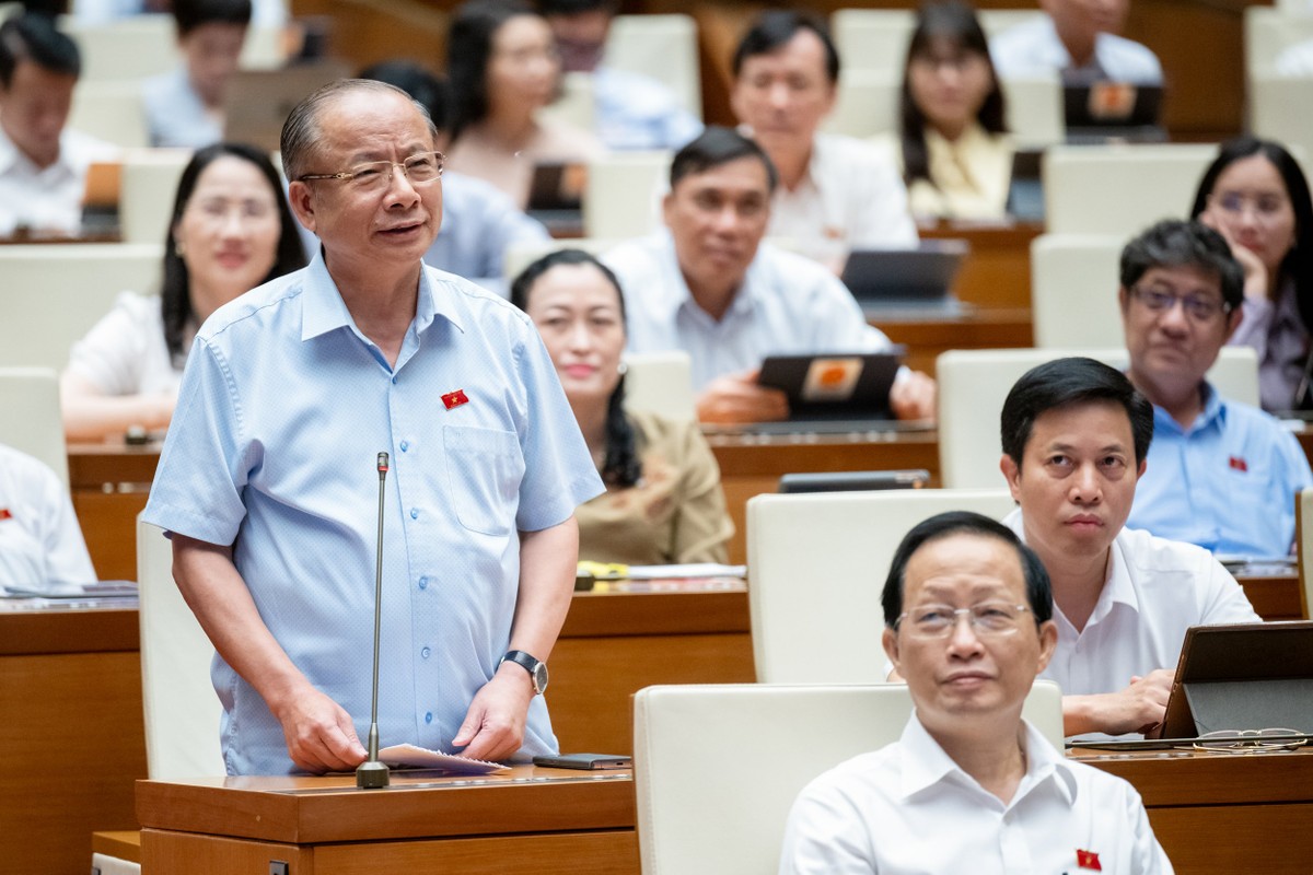 Đại biểu Nguyễn Văn Thân (đoàn Thái Bình)