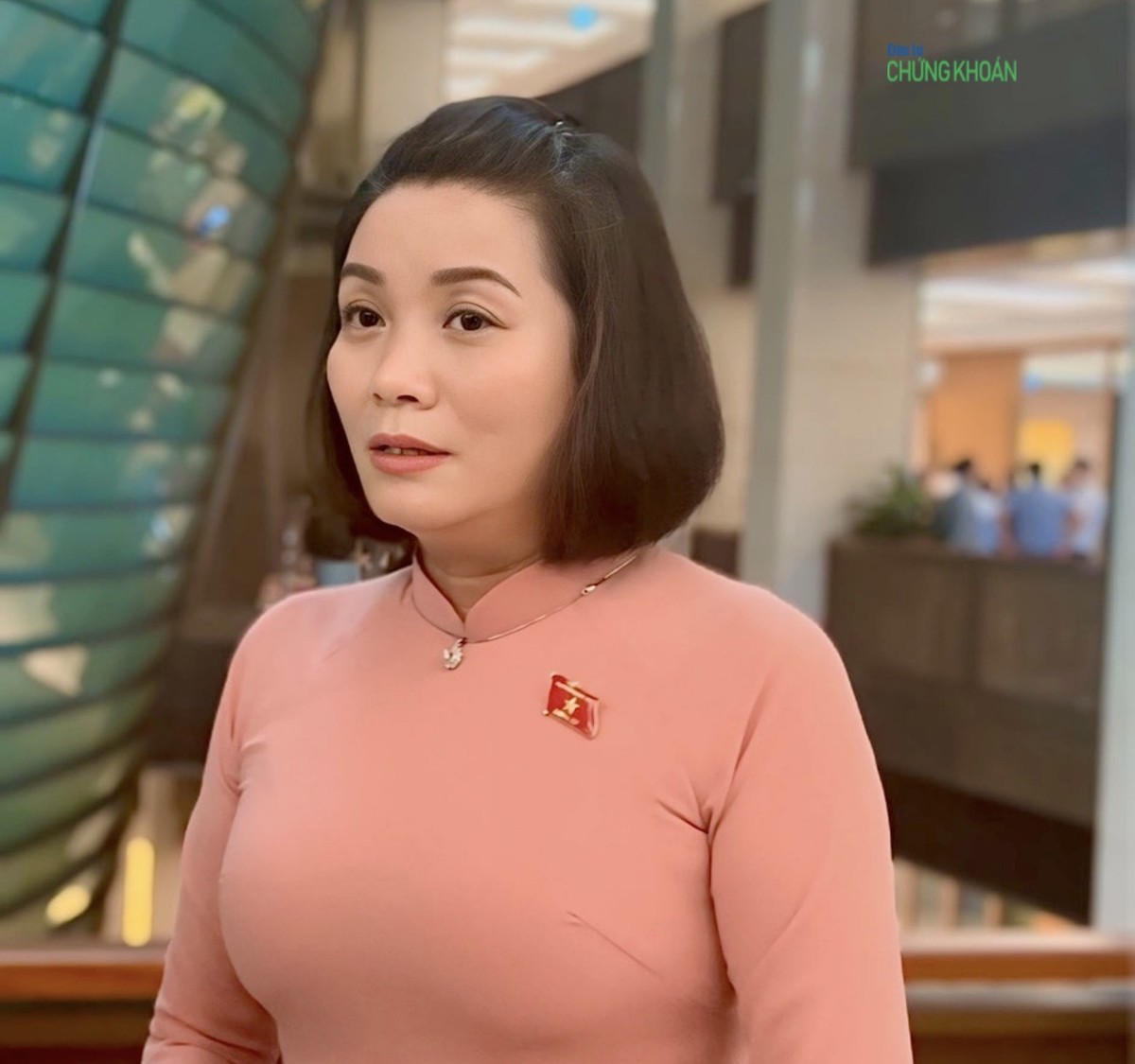 Đại biểu Nguyễn Thị Minh Tâm (đoàn Quảng Bình) - Ảnh: M.M