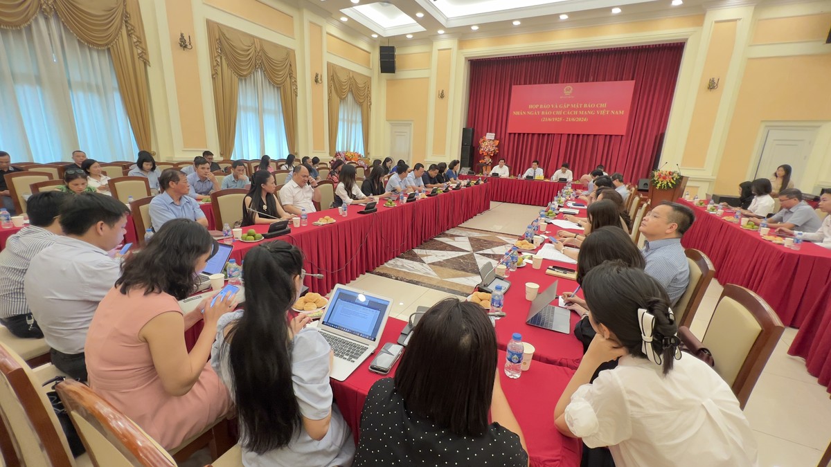 Toàn cảnh buổi họp báo thường kỳ quý II/2024 của Kl99 nổ hũ chiều 14/6