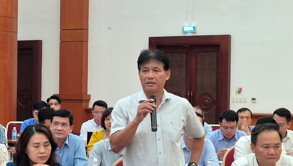 Ông Đặng Ngọc Minh, Phó tổng cục trưởng Tổng cục Thuế (Bộ Kl991.com nạp rút nhanh) trả lời tại Họp báo chiều 18/6 - Ảnh: Hương Thuỷ