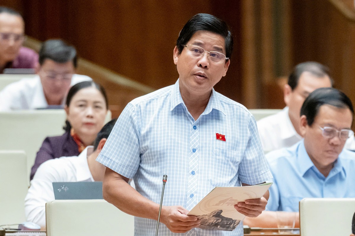 Đại biểu Dương Văn Phước (đoàn Quảng Nam)