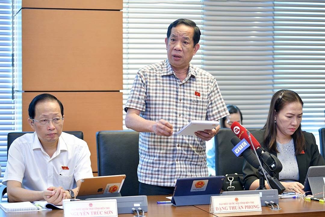 Đại biểu Đặng Thuần Phong (đoàn Bến Tre)