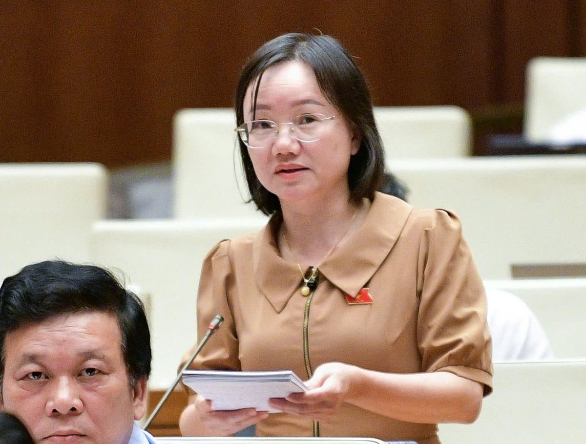 Đại biểu Thái Thị An Chung (đoàn Nghệ An)