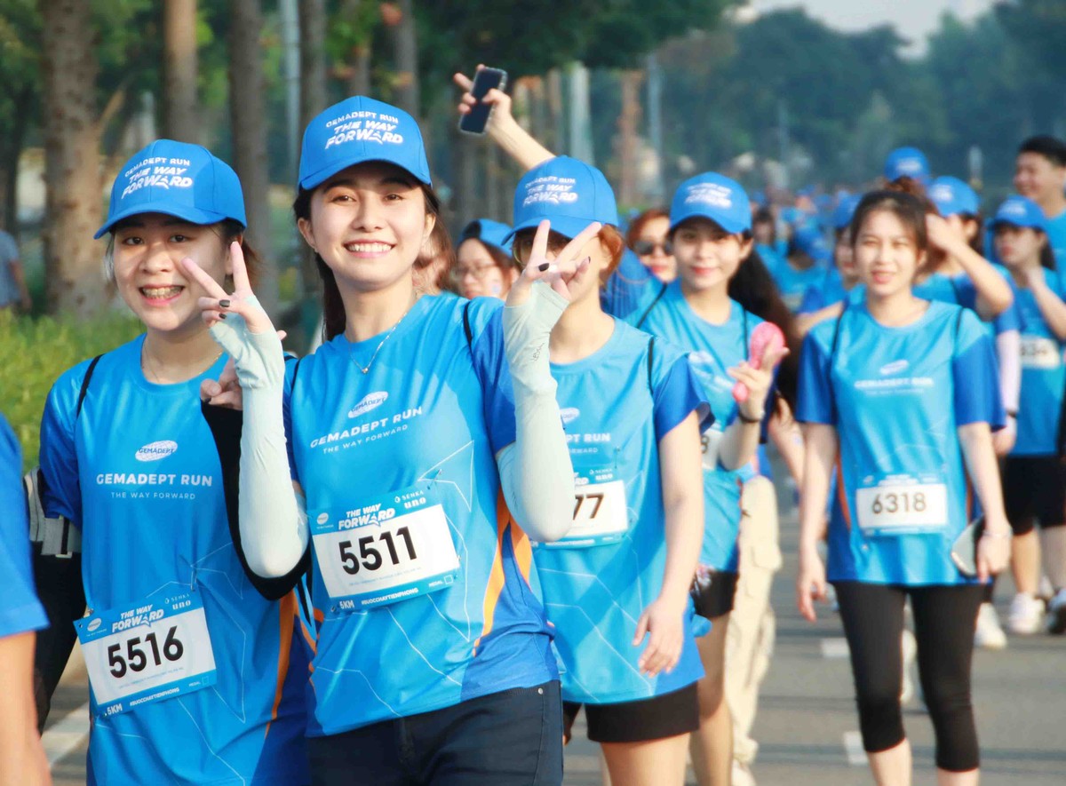 Thông qua Giải chạy lần này, Gemadept muốn phát đi thông điệp “Tiên phong về thể chất - Tiên phong về tinh thần - Tiên phong vượt thử thách".