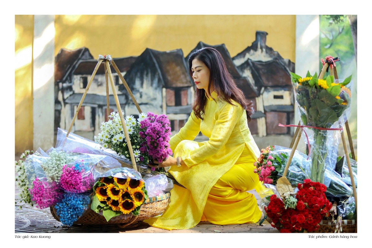 Tác phẩm "Gánh hàng hoa" Tác phẩm "Gánh hàng hoa"