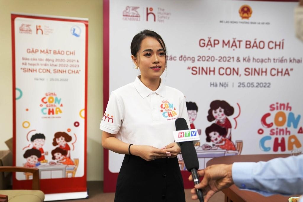 Bà Nguyễn Huyền My, Giám đốc dự án “Sinh Con, Sinh Cha” .