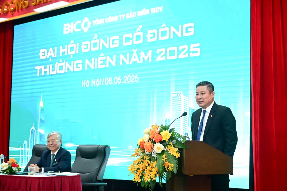 BIC đạt được những kết quả Kl992 VIP Trang Chủ 2026 tích cực trong 05 năm qua theo báo cáo của Ông Trần Hoài An – UV HĐQT, Tổng Giám đốc BIC tại ĐHĐCĐ BIC 2025