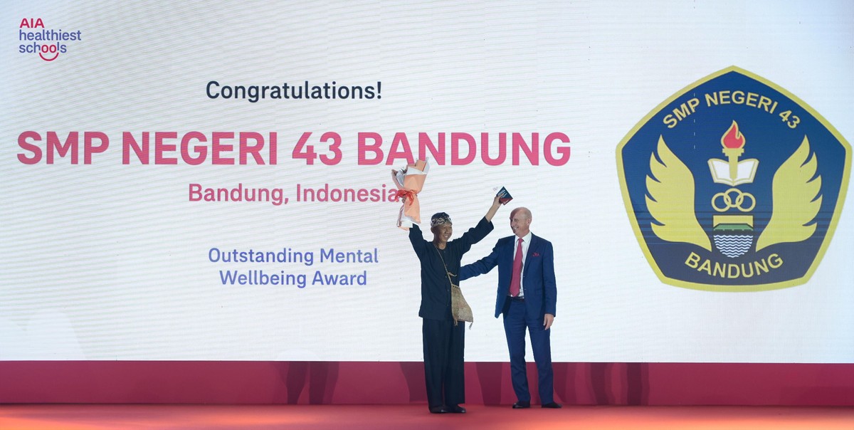 Giải Sức khỏe tinh thần – Trường SMP Negeri 43 Bandung, Indonesia. Học sinh tại đây đã phát triển một ứng dụng di động cho phép báo cáo tình trạng bắt nạt ẩn danh, đồng thời cung cấp các tài nguyên hỗ trợ tâm lý. Sáng kiến đã góp phần tạo nên môi trường học tập an toàn, hòa nhập và nâng cao sự tự tin cho học sinh.
