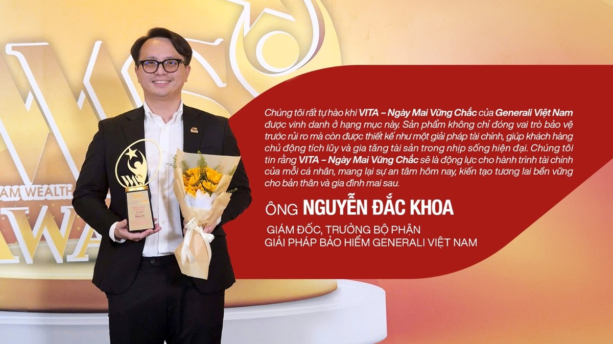 Ông Nguyễn Đắc Khoa – Giám đốc, Trưởng Bộ phận Dịch vụ Kl99kl phiên bản hoạt động Generali Việt Nam