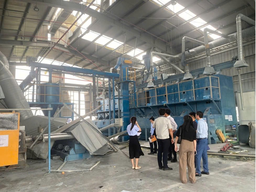 Đoàn giám định Kl99kl phiên bản hoạt động BSH ghi nhận hiện trường