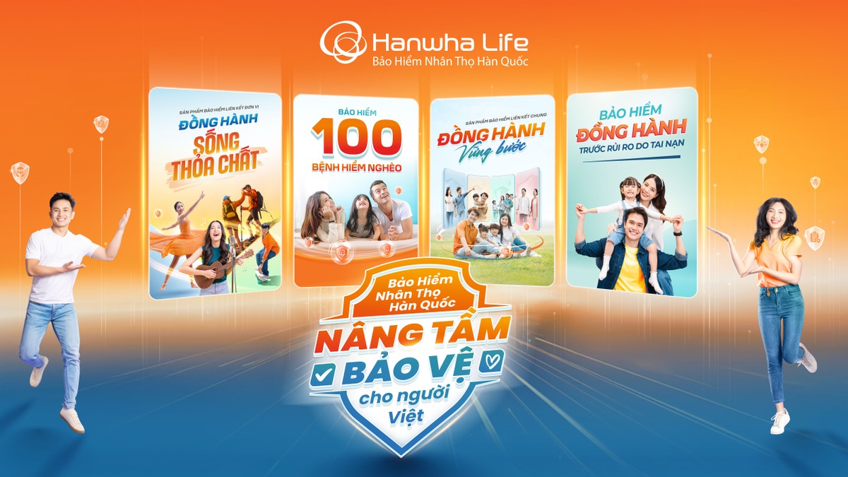 Các sản phẩm mới của Hanwha Life Việt Nam được khách hàng tích cực đón nhận trong thời gian qua