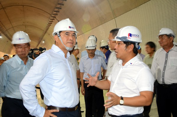 Hội đồng nghiệm thu 99Kl99 trực tiếp đá gà: Thống nhất thông xe kĩ thuật dự án hầm Đèo Cả ngày 21/8 ảnh 1