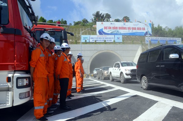 Hội đồng nghiệm thu 99Kl99 trực tiếp đá gà: Thống nhất thông xe kĩ thuật dự án hầm Đèo Cả ngày 21/8 ảnh 3