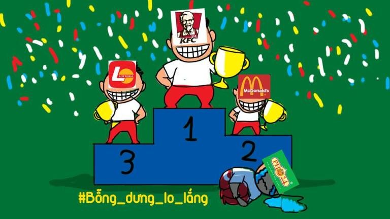 Bộ tranh vẽ thương hiệu Việt “thất thủ” trên sân nhà gây bão cộng đồng mạng ảnh 5