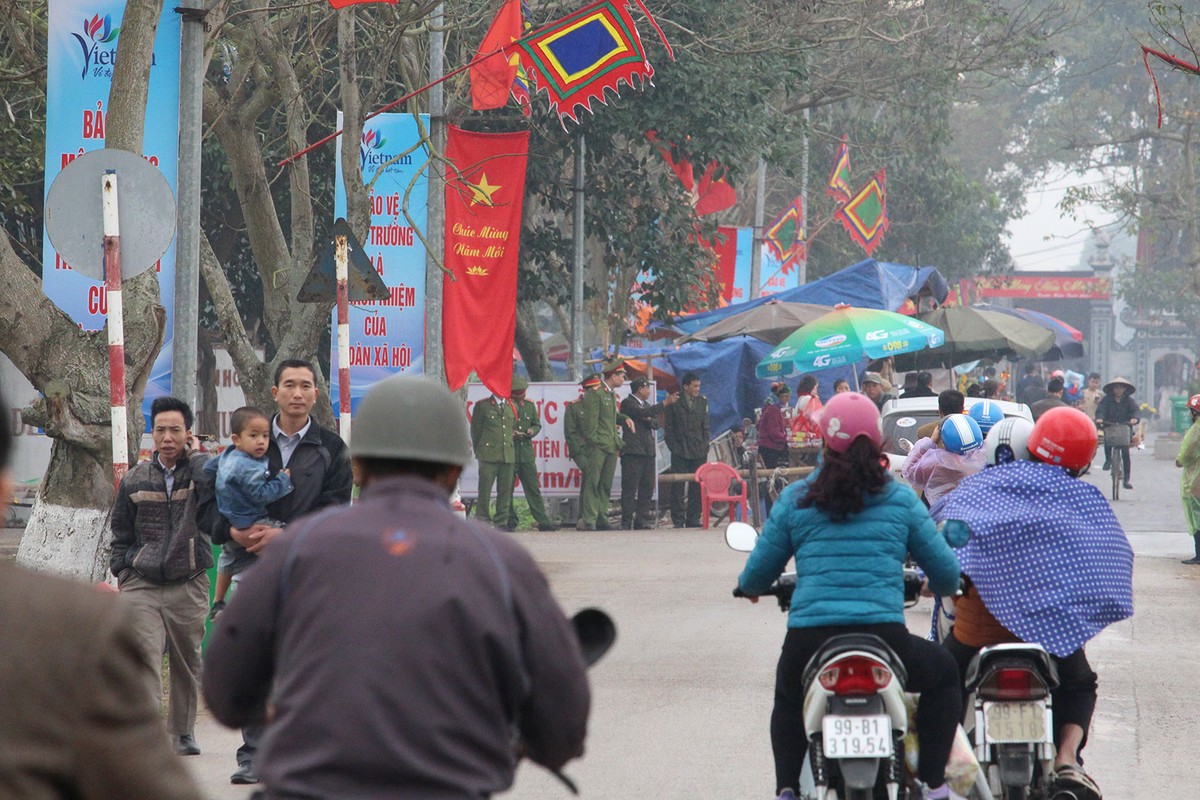 Hàng ngàn người tham gia lễ hội rước Vua giả tại Đền Sái, huyện Đông Anh ảnh 5