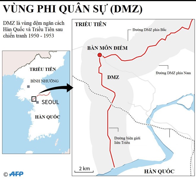 CNN: Kim Jong Un đồng ý gặp Trump tại khu phi quân sự DMZ ảnh 1