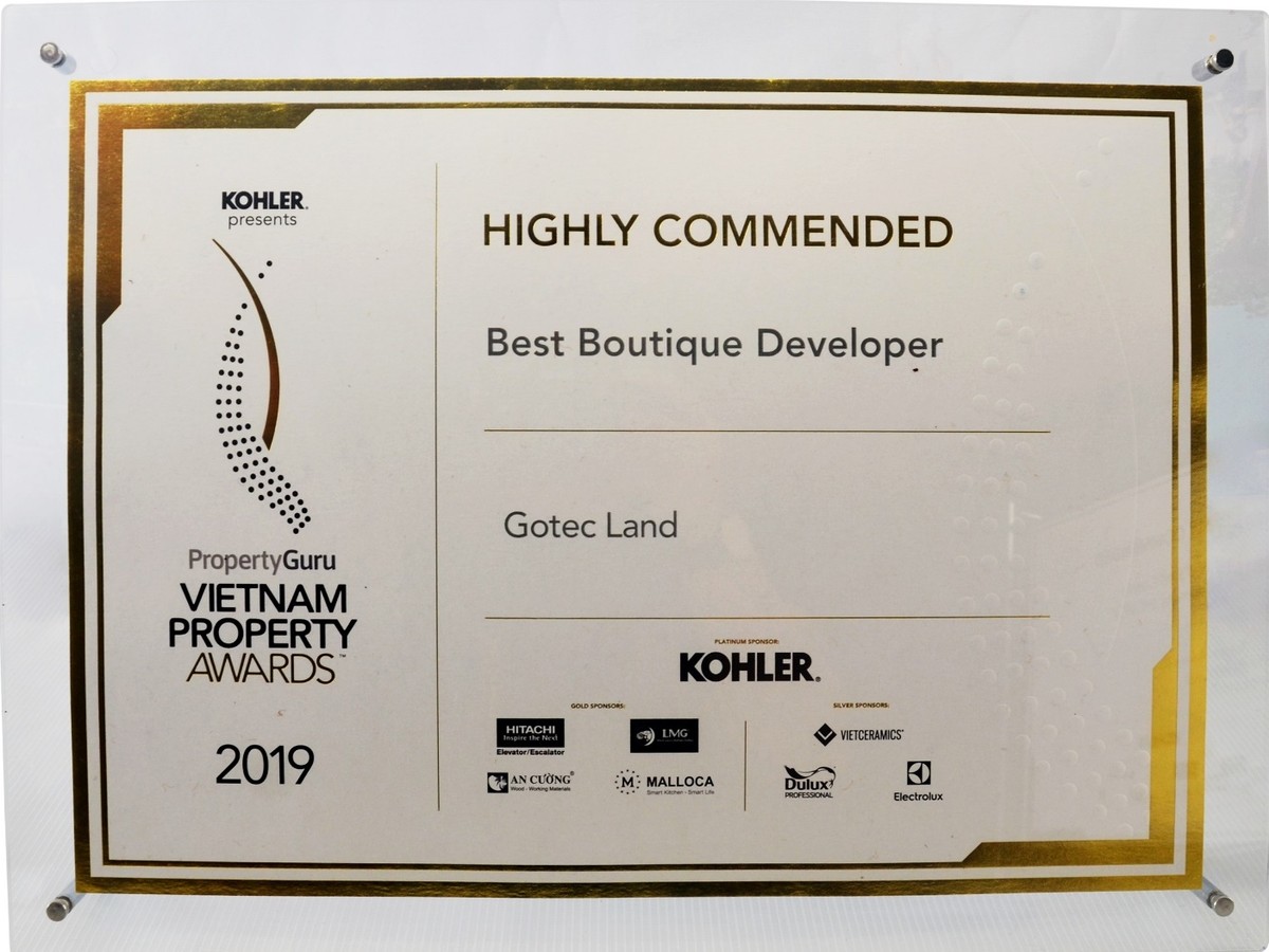 Vietnam Property Awards 2019 vinh danh chủ Kl99ok phiên bản mới Gotec Land ảnh 2