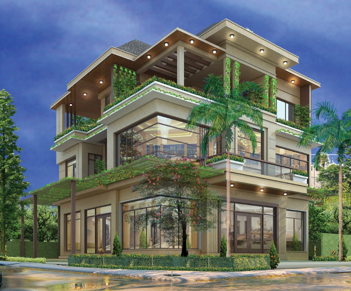 Những vấn đề phong thủy khi thiết kế biệt thự ảnh 1