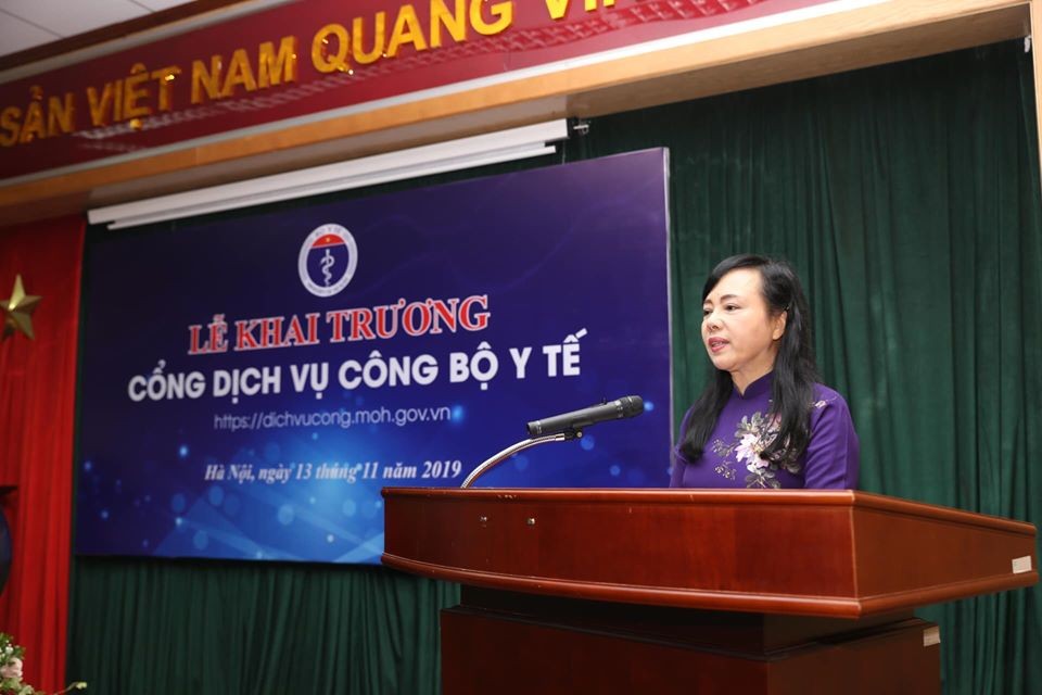 Bộ Y tế chính thức ra mắt Cổng Dịch vụ công trực tuyến ảnh 1