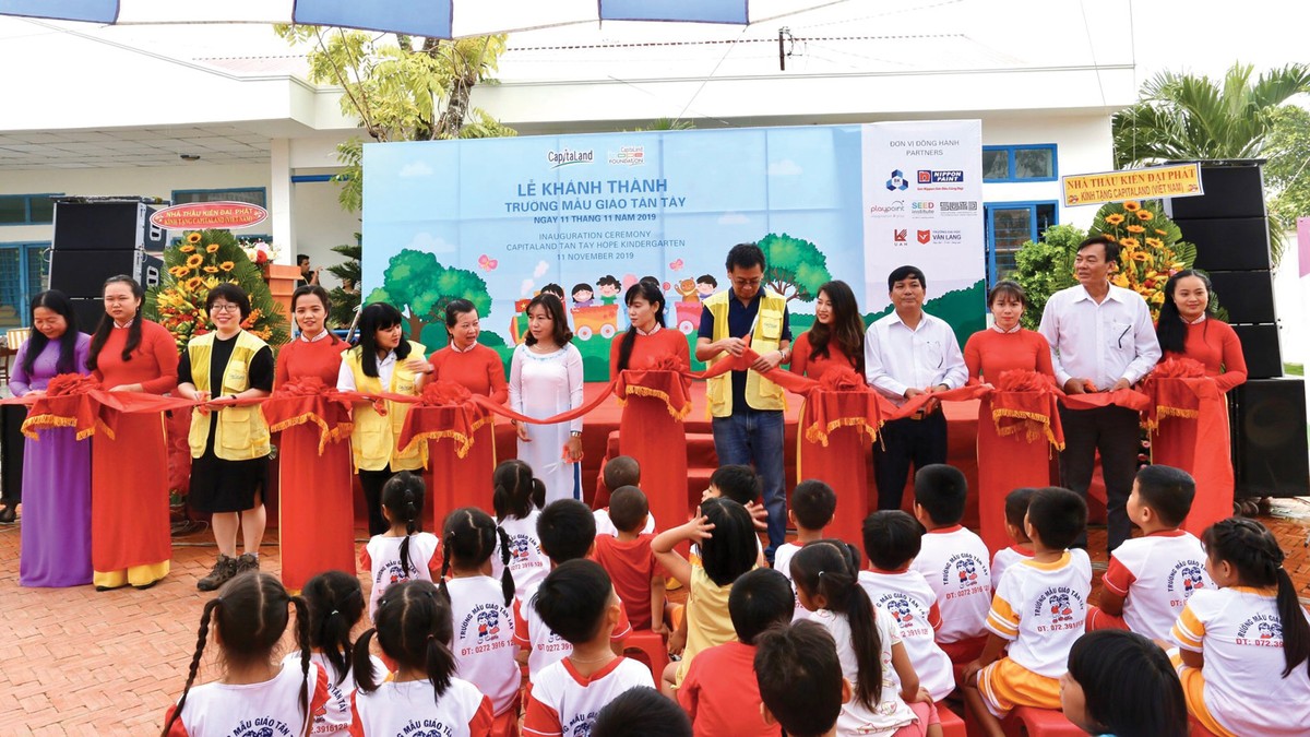 Khánh thành trường mẫu giáo CapitaLand Hope thứ 2 ở Việt Nam ảnh 1