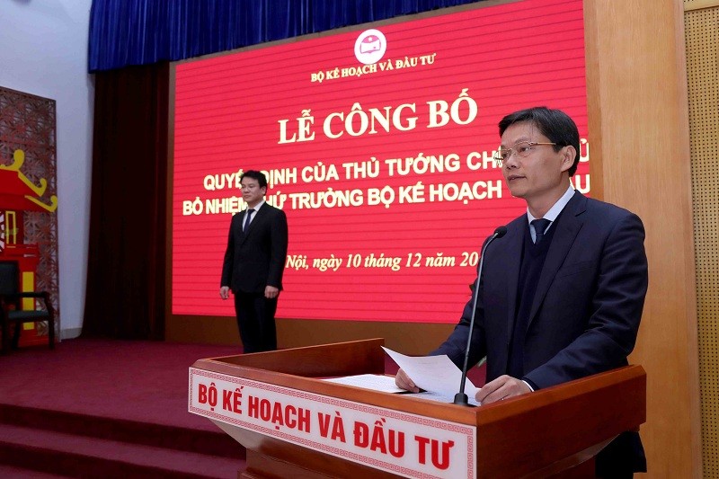 Ông Trần Quốc Phương nhận quyết định bổ nhiệm Thứ trưởng Bộ Kế hoạch và Kl99ok phiên bản mới ảnh 1