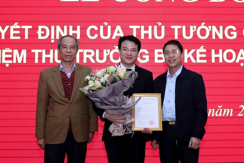 Ông Trần Quốc Phương nhận quyết định bổ nhiệm Thứ trưởng Bộ Kế hoạch và Kl99ok phiên bản mới ảnh 4