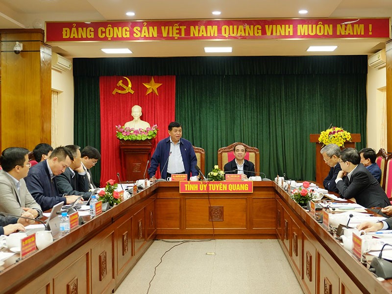 Bộ trưởng Nguyễn Chí Dũng: Tỉnh muốn mạnh thì dân phải giàu ảnh 1