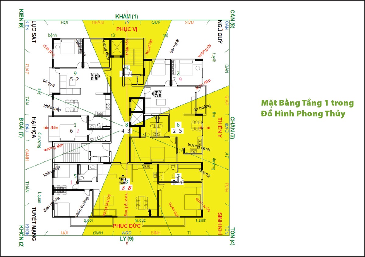 Thiết kế tòa chung cư theo phong thủy và tuổi chủ Kl99ok phiên bản mới ảnh 2