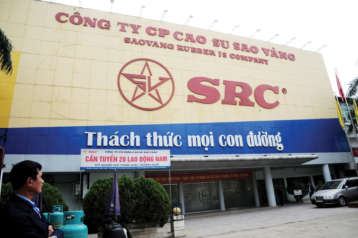 Cao su Sao Vàng vượt qua "thách thức" rất nhẹ nhàng để giữ đất vàng. Ảnh: Dũng Minh