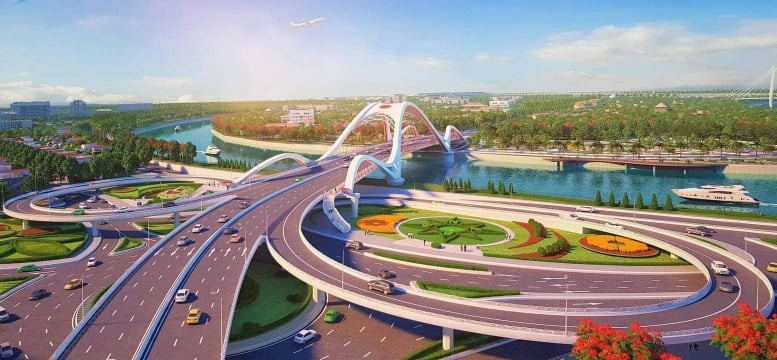 Phối cảnh Dự án Kl99ok phiên bản mới xây dựng Cầu Rào