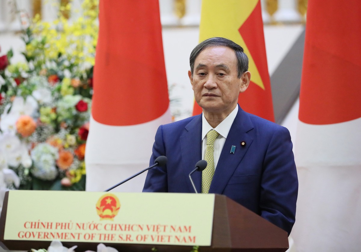 Thủ tướng Nhật Bản Suga Yoshihide.