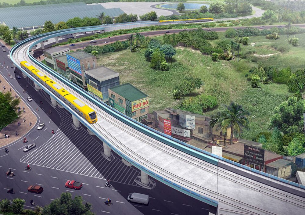 Dự án metro số 5 Tp. Hà Nội được bố trí 21 ga (6 ga ngầm, 14 ga trên mặt đất, 1 ga trên cao), gồm: Quần Ngựa, Kim Mã, Vành đai 1, Vành đai 2, Hoàng Đạo Thúy, Vành đai 3, Lê Đức Thọ, Mễ Trì, Tây Mỗ, An Khánh 1, An Khánh 2, Song Phương, Sài Sơn, Quốc Oai, Ngọc Mỹ, Đồng Bụt, Đồng Trúc, Đồng Bãi, Tiến Xuân, Trại Mới, Thạch Bình.