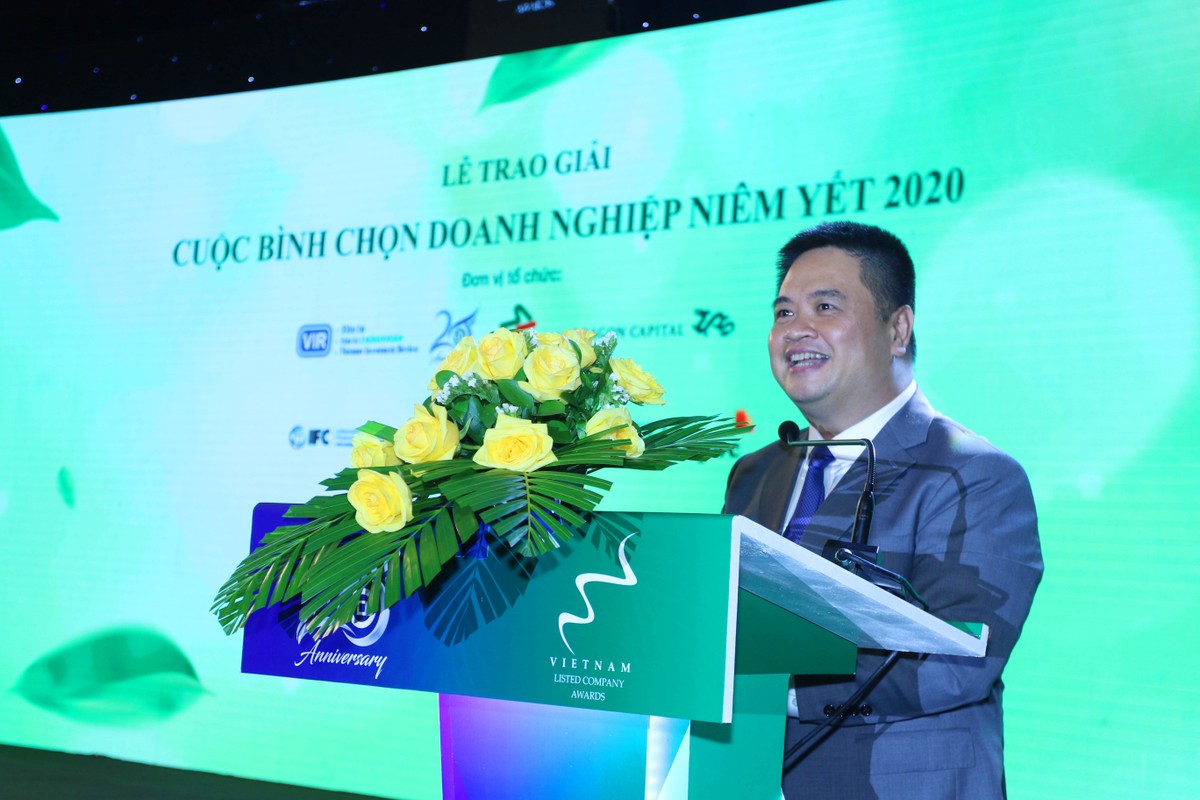 Ông Nguyễn Vũ Quang Trung, Phó TGĐ phụ trách Ban điều hành Sở Giao dịch 99Kl99 link đăng nhập TPHCM phát biểu cám ơn