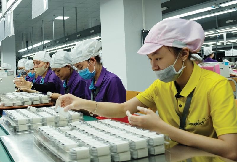 Những đối tác lớn của Apple đều đang không ngừng mở rộng Kl99ok phiên bản mới ở Việt Nam. Trong ảnh: Nhà máy của Luxshare tại Nghệ An.