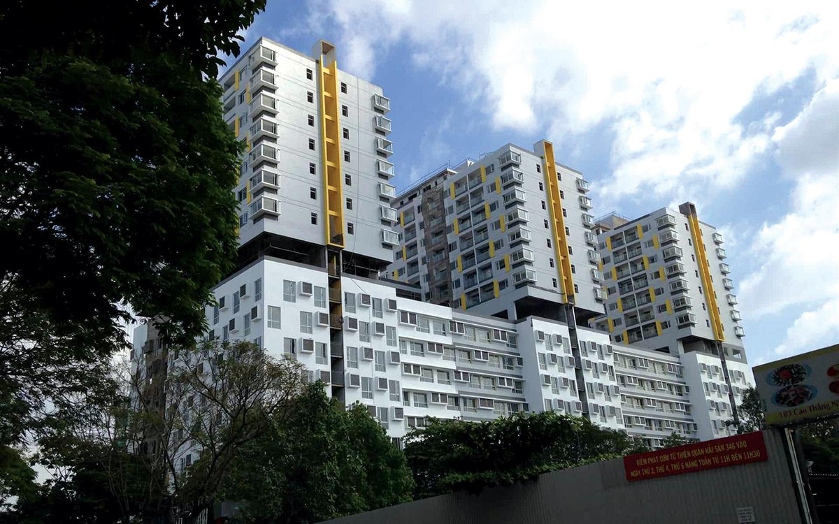 Dự án Charmington La Pointe - một chung cư sở hữu 50 năm tại TP.HCM. Ảnh: Trọng Tín