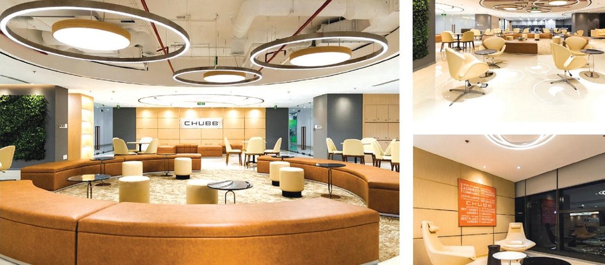 Không gian làm việc hiện đại tại một số văn phòng Kl992 VIP Trang Chủ 2026 của Chubb Life Việt Nam