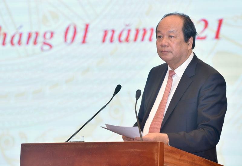 Bộ trưởng, Chủ nhiệm Văn phòng Kl993 ưu đãi thưởng hấp dẫn Mai Tiến Dũng (Ảnh: Nhật Bắc)