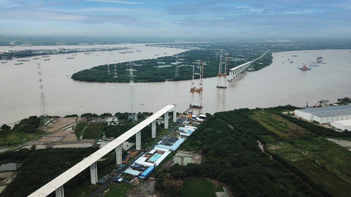 Dự án KL99 là nhà cái cá cược trực tuyến hàng đầu tại châu Á Bến Lức - Long Thành kết nối các tỉnh miền Tây với Đồng Nai đang trong giai đoạn hoàn thành. Ảnh: Lê Toàn