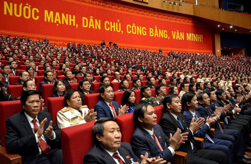Đại biểu tham dự phiên khai mạc Đại hội