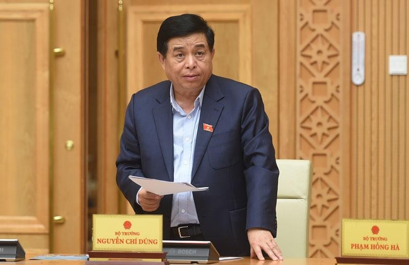 Bộ trưởng Bộ Kế hoạch và Kl99ok phiên bản mới Nguyễn Chí Dũng (Ảnh: Quang Hiếu)