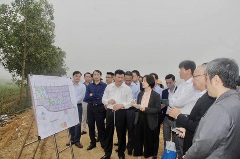 Đoàn công tác thực địa tại Khu công nghiệp Lam Sơn - Sao Vàng (Thọ Xuân)