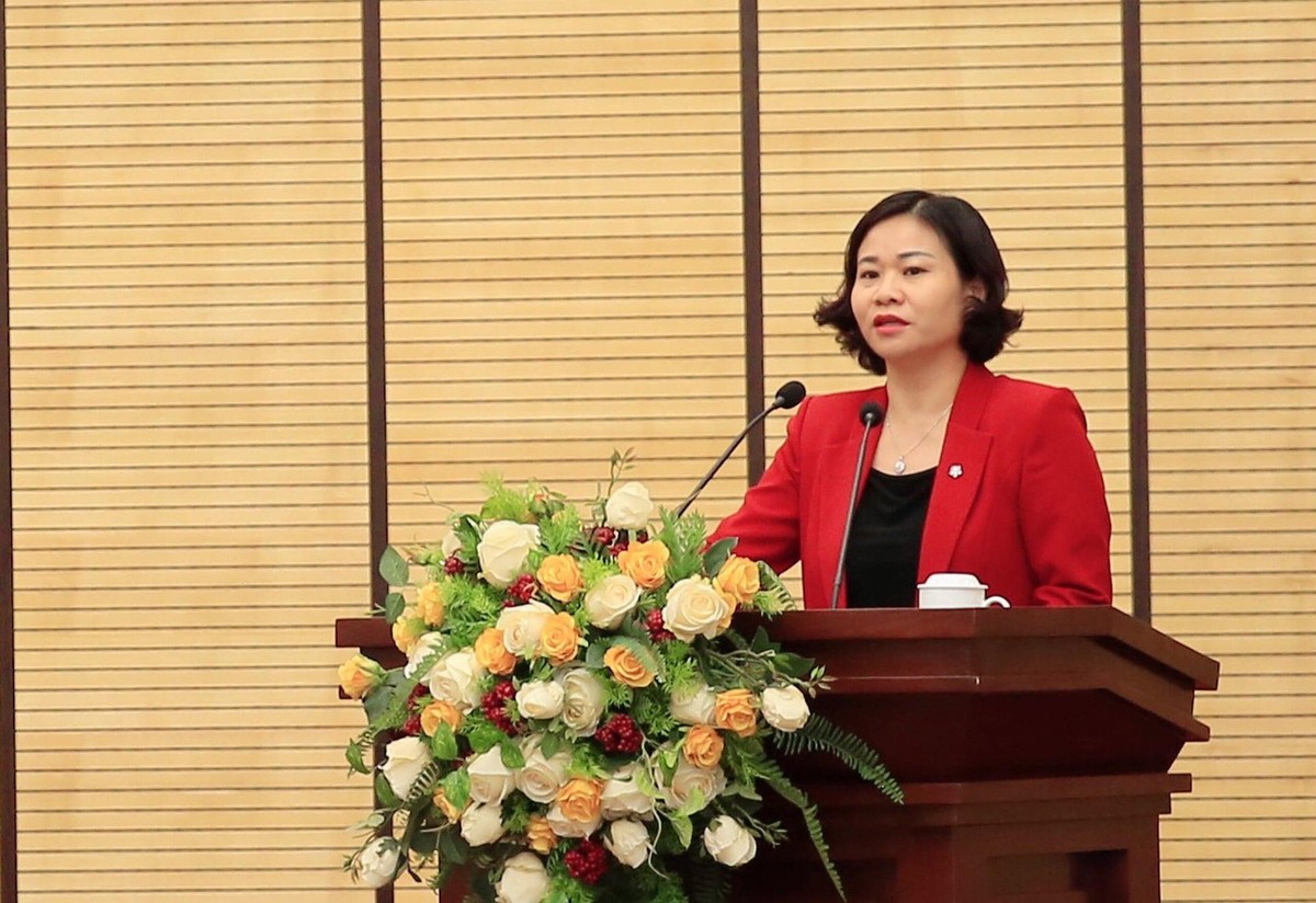Phó Bí thư Thường trực Thành ủy Nguyễn Thị Tuyến mong Bộ Nội vụ sớm trao đổi với Ban Tổ chức Trung ương để sớm có hướng dẫn cụ thể.