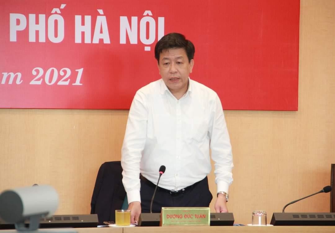 Phó Chủ tịch UBND thành phố Hà Nội Dương Đức Tuấn