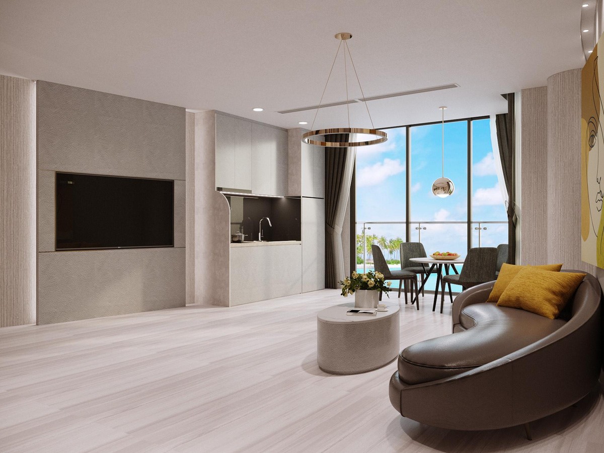 Cănhộ VIP hướng biển cùng nội thất sang trọng tại Long Beach Resort Phú Quốc Cănhộ VIP hướng biển cùng nội thất sang trọng tại Long Beach Resort Phú Quốc