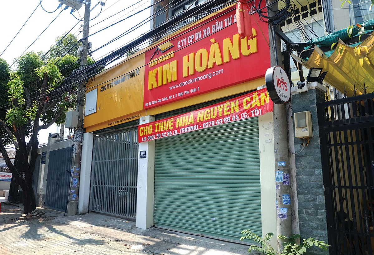 Nhiều công ty môi giới Web Tổng Nhà Cái 99Kl99 Giải Trí Bậc Nhất phải đóng cửa, trả mặt bằng. Ảnh:Việt Dũng