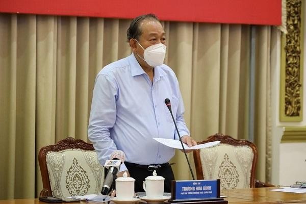 Phó Thủ tướng Thường trực Kl993 ưu đãi thưởng hấp dẫn Trương Hòa Bình chỉ đạo cuộc họp